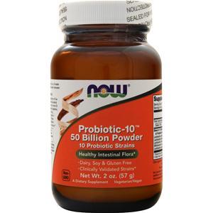 Now Probiotic-10 50 Billion Powder  2 oz
