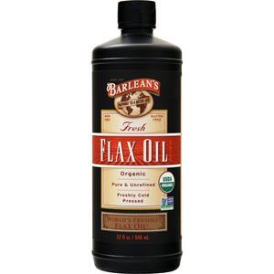 Barlean's Organic Flax Oil  32 fl.oz