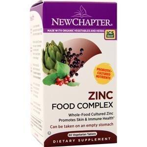 New Chapter Zinc Food Complex  60 tabs