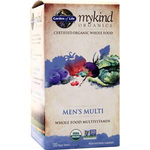 Garden Of Life Kind Organics - Men's Multi 120 tabs