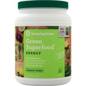 Amazing Grass Green Superfood Drink Powder Energy Lemon Lime 24.7 grams