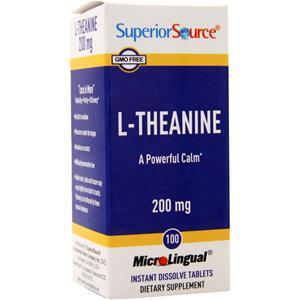 Superior Source L-Theanine (200mg)  100 tabs