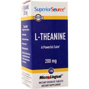 Superior Source L-Theanine (200mg) 100 tabs