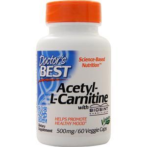 Doctor's Best Acetyl L-Carnitine HCl with Biosint Carnitines 60 vcaps
