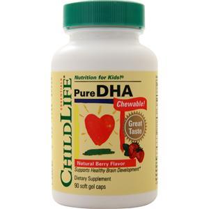 Childlife Pure DHA Chewable Natural Berry 90 sgels