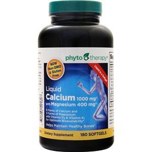 Phyto-Therapy Calcium with Magnesium 180 sgels