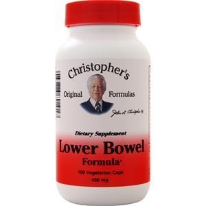 Christopher's Original Formulas Lower Bowel Formula 100 vcaps