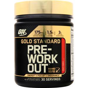 Optimum Nutrition Gold Standard - Pre Work Out Fruit Punch 300 grams