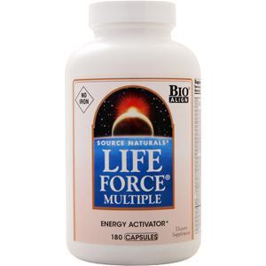 Source Naturals Life Force Multiple (Iron-Free)  180 caps