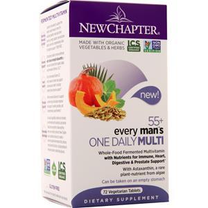 New Chapter 55+ Every Man's One Daily Multi  72 tabs