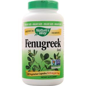 Nature's Way Fenugreek Seed 320 vcaps