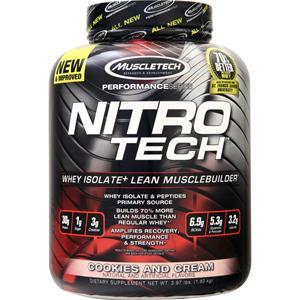 Muscletech Nitro Tech - Performance Series Cookies and Cream 3.97 lbs