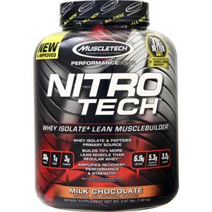 Muscletech Nitro Tech - Performance Series Milk Chocolate 3.97 lbs