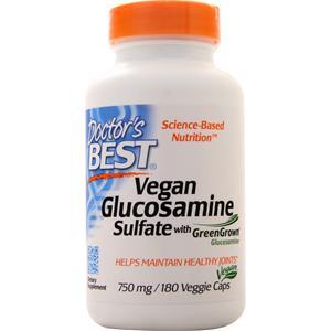 Doctor's Best Vegan Glucosamine Sulfate 180 vcaps