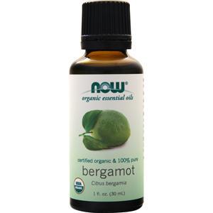 Now Certified Organic &100% Pure Bergamot 1 fl.oz