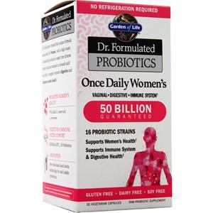 Garden Of Life Dr. Formulated Probiotics - Once Daily Women's 50 Billion 30 vcaps