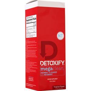 Detoxify Mega Clean NT - Herbal Cleanse Tropical Flavor 32 fl.oz ...