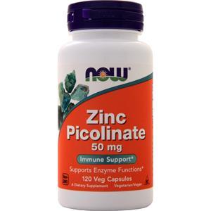 Now Zinc Picolinate (50mg) 120 vcaps