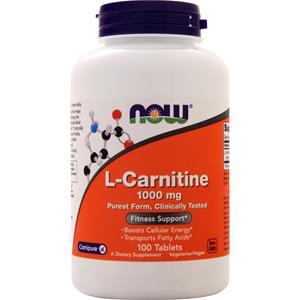 Now L-Carnitine (1000mg)  100 tabs