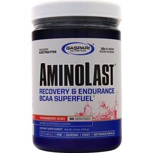 Gaspari Nutrition Aminolast - Recovery & Endurance BCAA Superfuel Strawberry Kiwi 420 grams