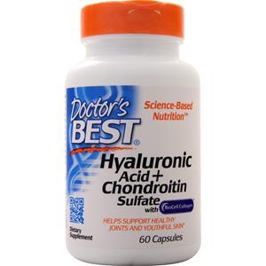 Doctor's Best Hyaluronic Acid + Chondroitin Sulfate with BioCell Collagen  60 caps