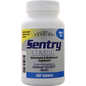 21st Century Sentry Senior Men's 50+ 100 tabs