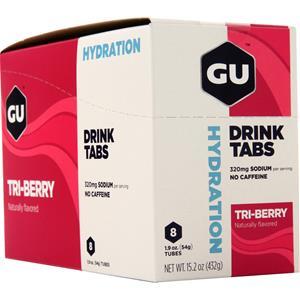 Gu Hydration Drink Tabs Tri-Berry 96 tabs