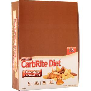 Universal Nutrition Doctor's Diet CarbRite Bar Chocolate Caramel Nut 12 bars