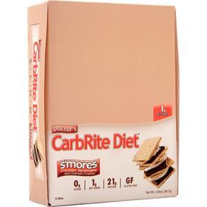 Universal Nutrition Doctor's Diet CarbRite Bar S'mores 12 bars