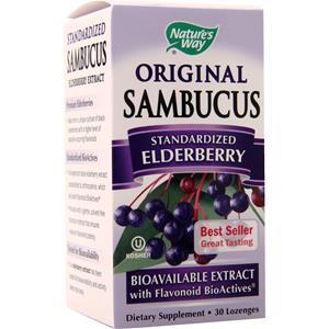 Nature's Way Sambucus Black Elderberry - Original  30 lzngs
