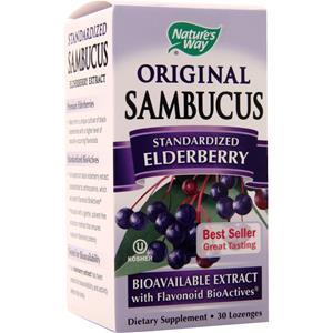 Nature's Way Sambucus Black Elderberry - Original 30 lzngs