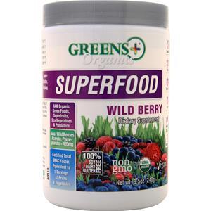 Greens Plus Organic Superfood Wild Berry 240 grams