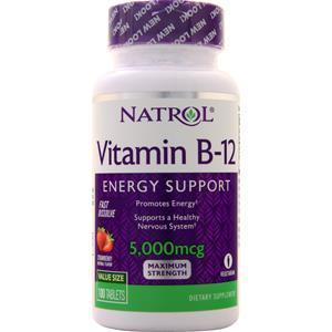 Natrol Vitamin B-12 (5000mcg) Fast Dissolve 100 tabs