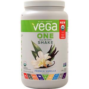 Vega Vega One - All in One Organic Shake French Vanilla 24.3 oz