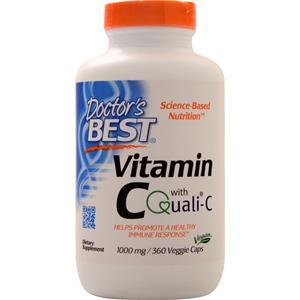 Doctor's Best Vitamin C with Quali-C (1000mg) 360 vcaps