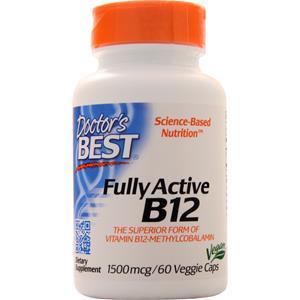 Doctor's Best Fully Active B12 (1500mcg)  60 vcaps