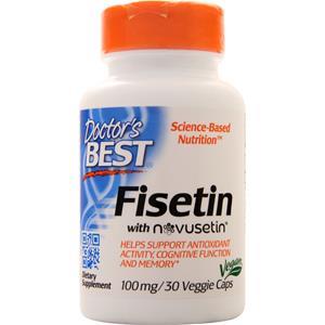 Doctor's Best Fisetin with Novusetin (100mg) 30 vcaps