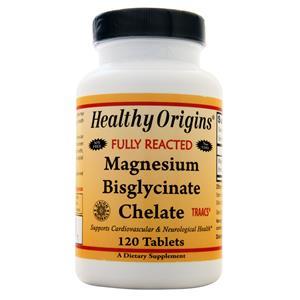 Healthy Origins Magnesium Bisglycinate Chelate  120 tabs