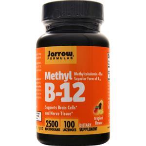 Jarrow Methyl B-12 (2500mcg) Tropical 100 lzngs