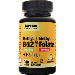 Jarrow Methyl B-12 & Methyl Folate Lemon 100 lzngs