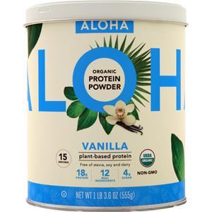 Aloha Organic Protein Powder Vanilla 555 grams