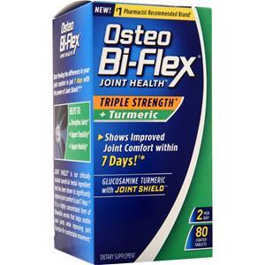 Osteo Bi-Flex Joint Health Triple Strength + Turmeric  80 tabs