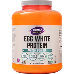 Now Eggwhite Protein Unflavored 5 lbs