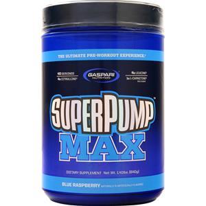 Gaspari Nutrition SuperPump Max Blue Raspberry 1.41 lbs