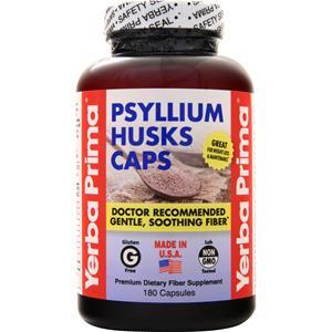 Yerba Prima Psyllium Husks Caps 180 caps