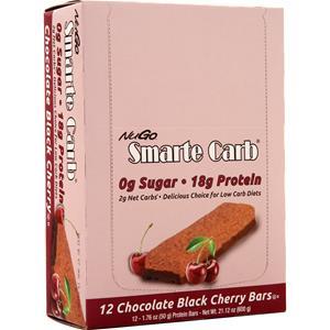 Nugo Nutrition NuGo Smarte Carb Bar Chocolate Black Cherry 12 bars