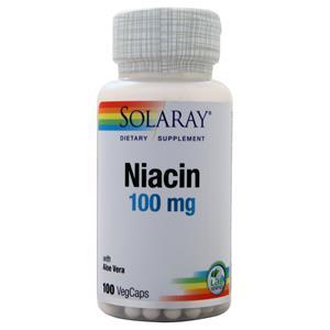 Solaray Niacin (100mg)  100 vcaps
