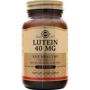 Solgar Lutein (40mg) 30 sgels