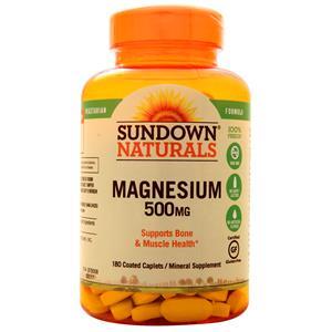Sundown Naturals Magnesium (500mg)  180 cplts