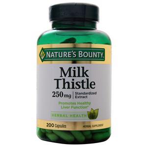 Nature's Bounty Milk Thistle (250mg) - Standardized Extract 200 caps